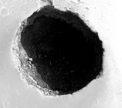 Круглый колодец на Марсе-2